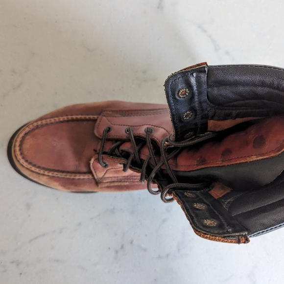 Red Wing Moc Toe Boot Sz 11.5 Style 402 - Picture 12 of 15
